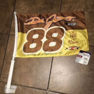 NWT NASCAR Jarrett Car Flag